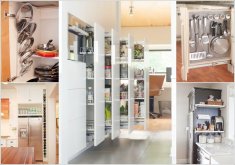 vertical kitchen storage