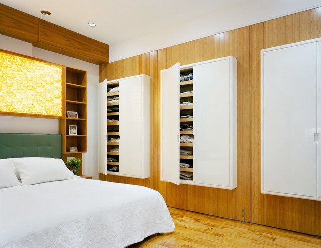 Delightful Wall Mounted Cupboards Bedroom Chelsea Pivot Wall Loft Contemporary Bedroom