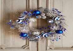 blue christmas decorations ideas
