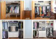 bedroom closet organization