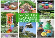 Awesome Garden Crafts To Make Lots Of Garden Crafts That You Can Make! Create Your Own Garden Decorations With These